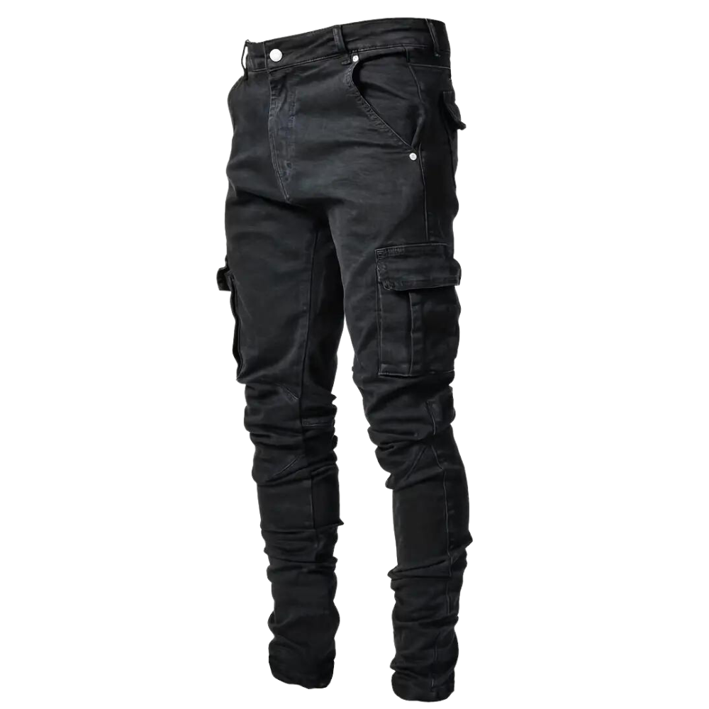 Jeans Cargo de Estilo Callejero