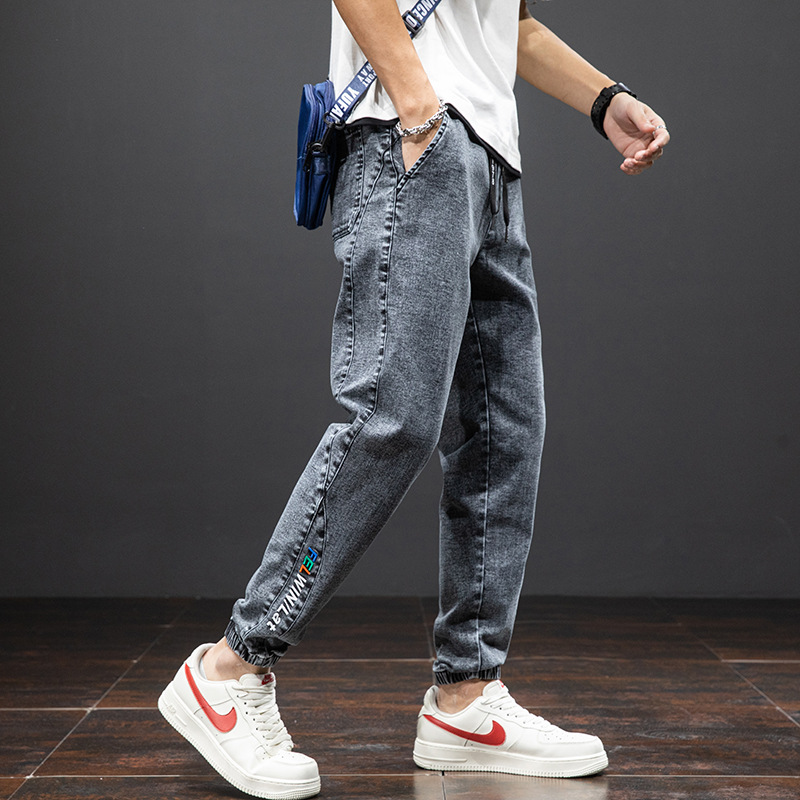 Pantalones jogger premium de mezclilla Hype