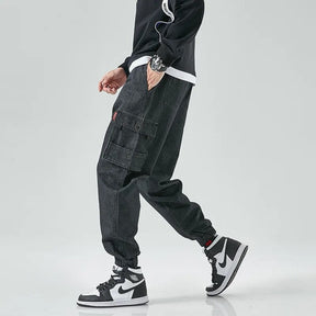 Pantalones jogger de mezclilla Hype Cargo