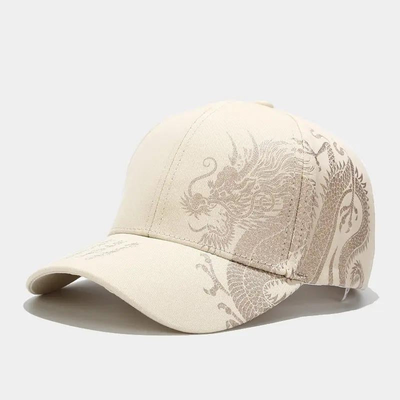Gorra de lienzo del Año del Dragón