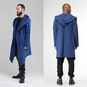 Chaqueta con capucha tipo hipe estilo trench