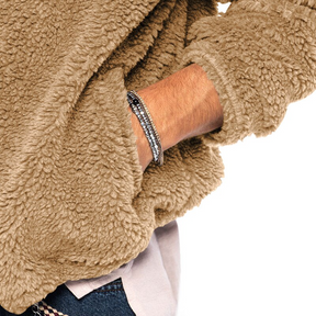 Sudadera con capucha de felpa francesa