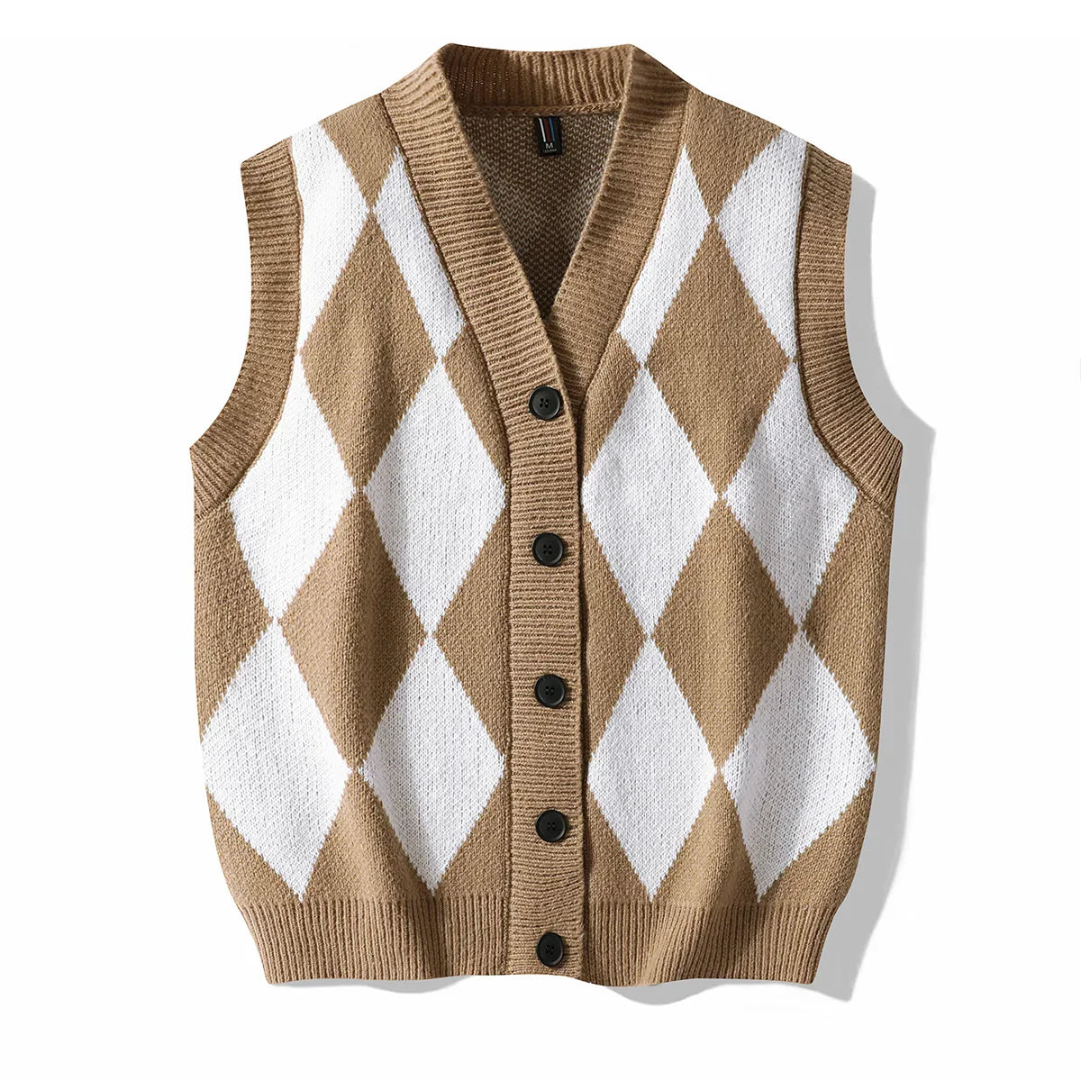 Chaleco de lana Oxford Argyle