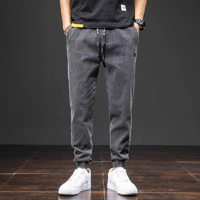 Pantalones jogger premium de mezclilla Hype