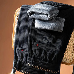 Pantalones de pana premium forrados de vellón Romero