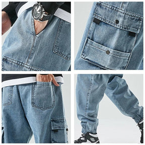 Pantalones jogger de mezclilla Hype Cargo
