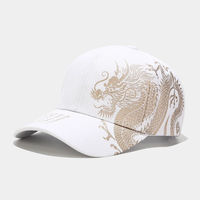 Gorra de lienzo del Año del Dragón