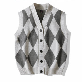 Chaleco de lana Oxford Argyle