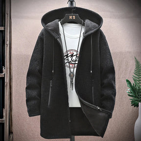 Chaqueta con capucha de felpa Hype