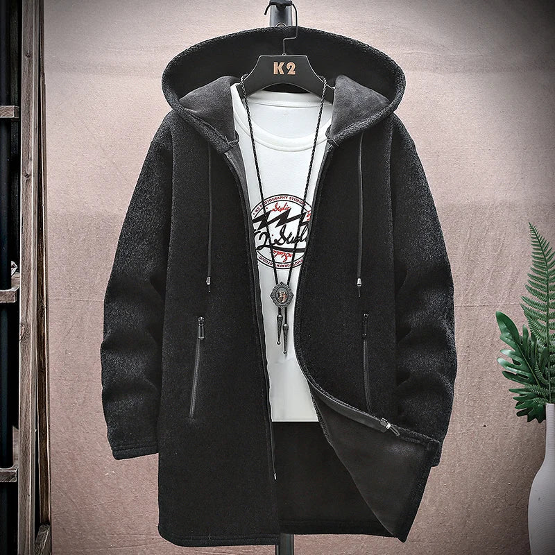 Chaqueta con capucha de felpa Hype
