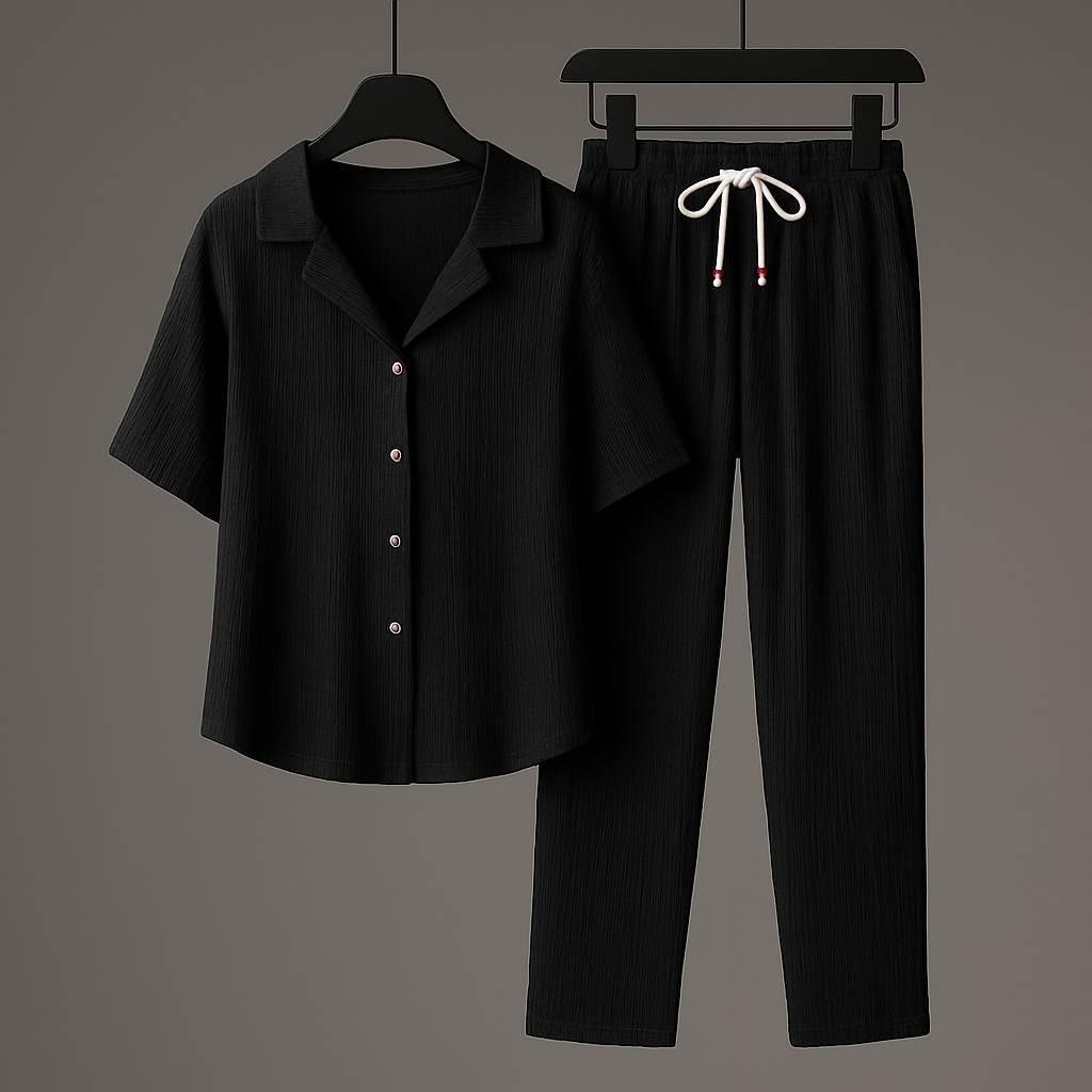 Conjunto de Verano Arrugado