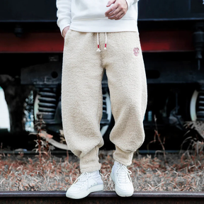 Pantalones deportivos de felpa polar Hype