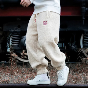 Pantalones deportivos de felpa polar Hype