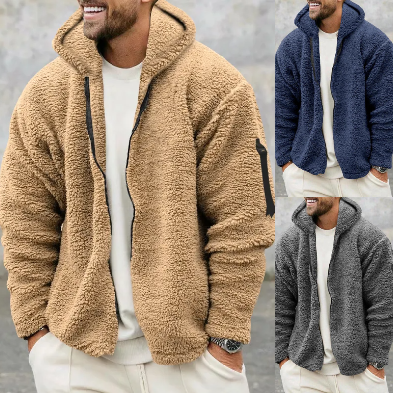 Sudadera con capucha de felpa francesa
