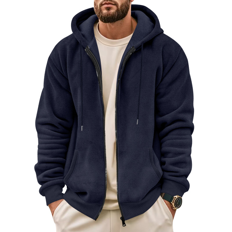 Sudadera con capucha de punto waffle Brooklyn