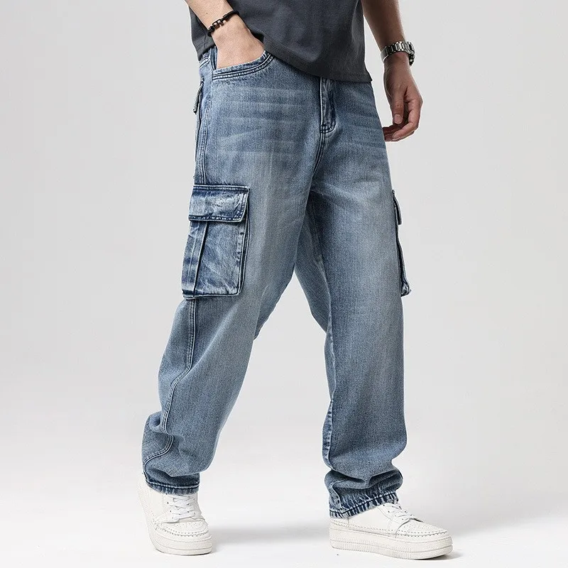 Jeans Cargo de mezclilla Montana
