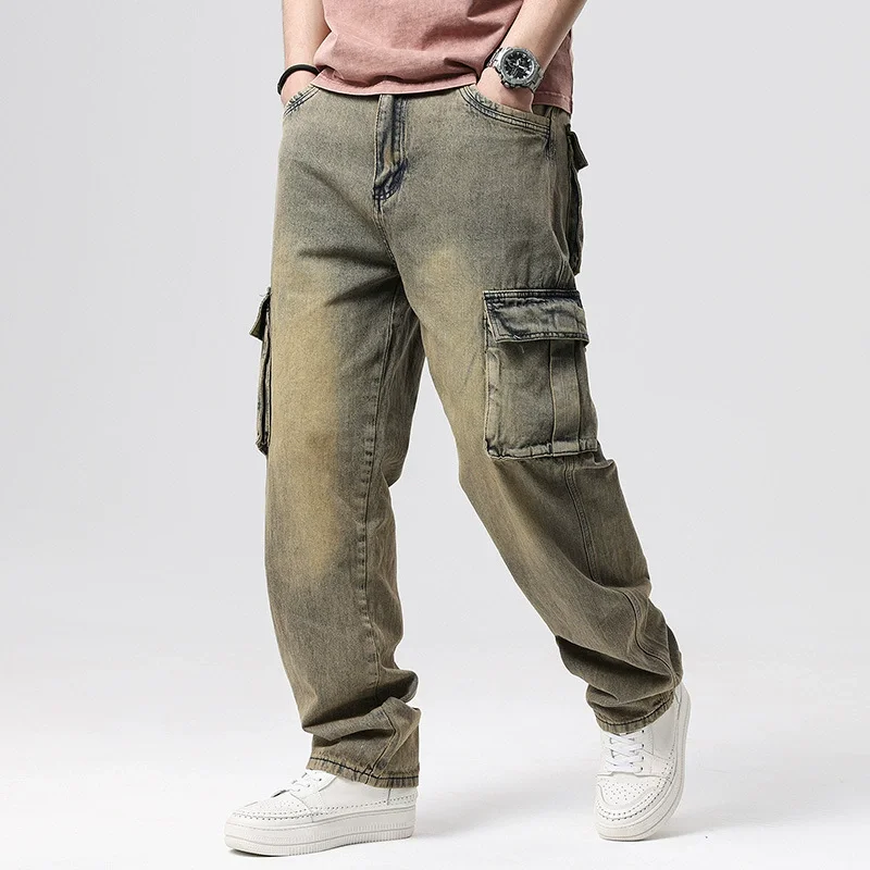Jeans Cargo de mezclilla Montana
