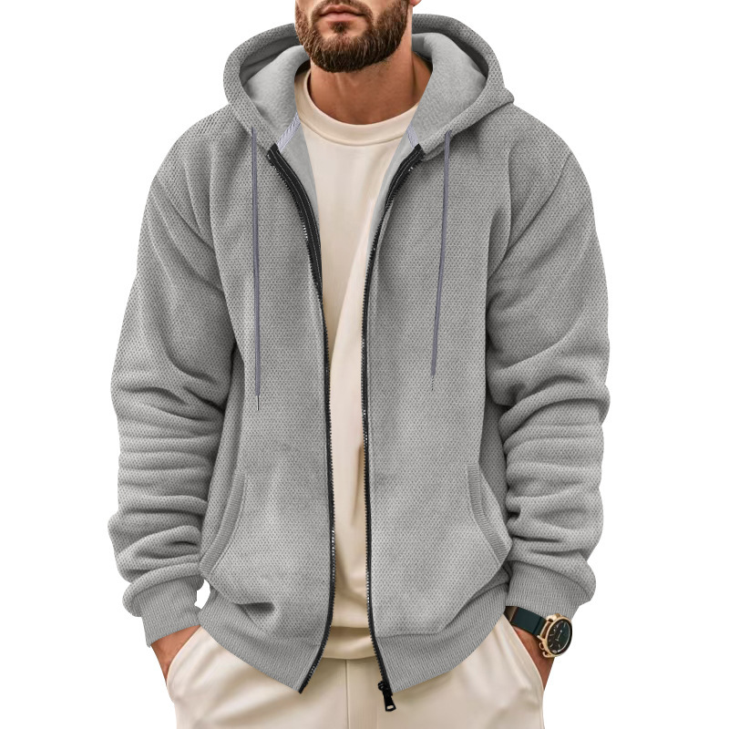 Sudadera con capucha de punto waffle Brooklyn
