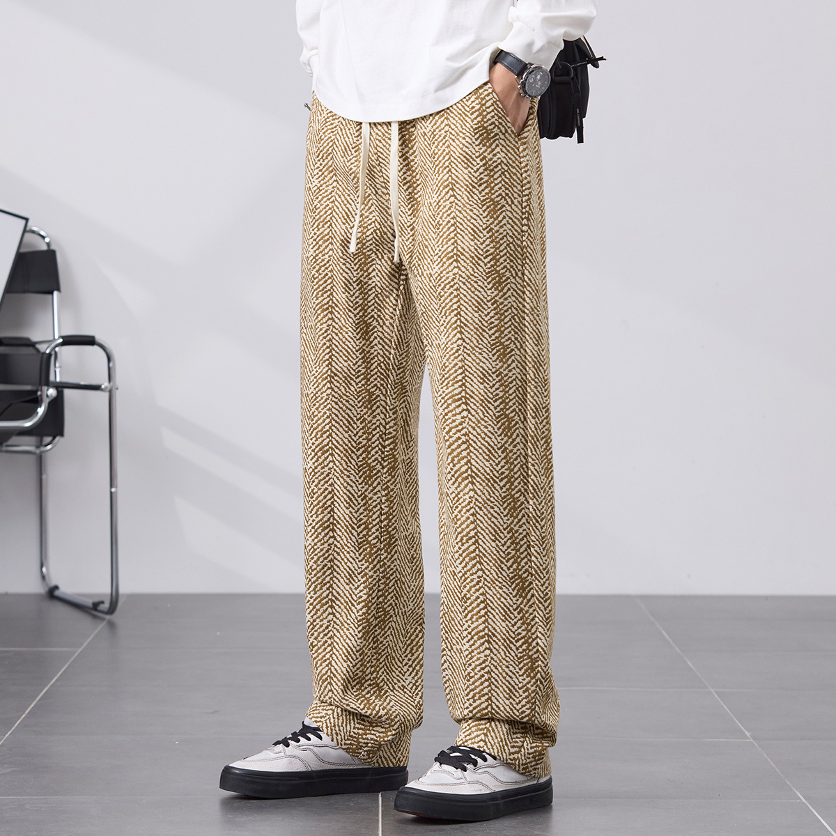 Pantalones Hype Herringbone