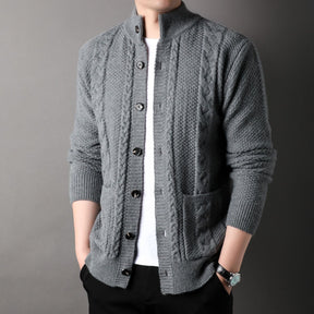 Cardigan de punto premium Scholar