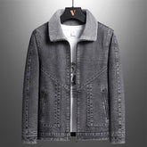 Chaqueta de lona y borrego Boston Denim