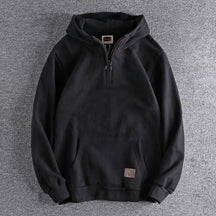 Sudadera con cremallera en cuartos de Hype