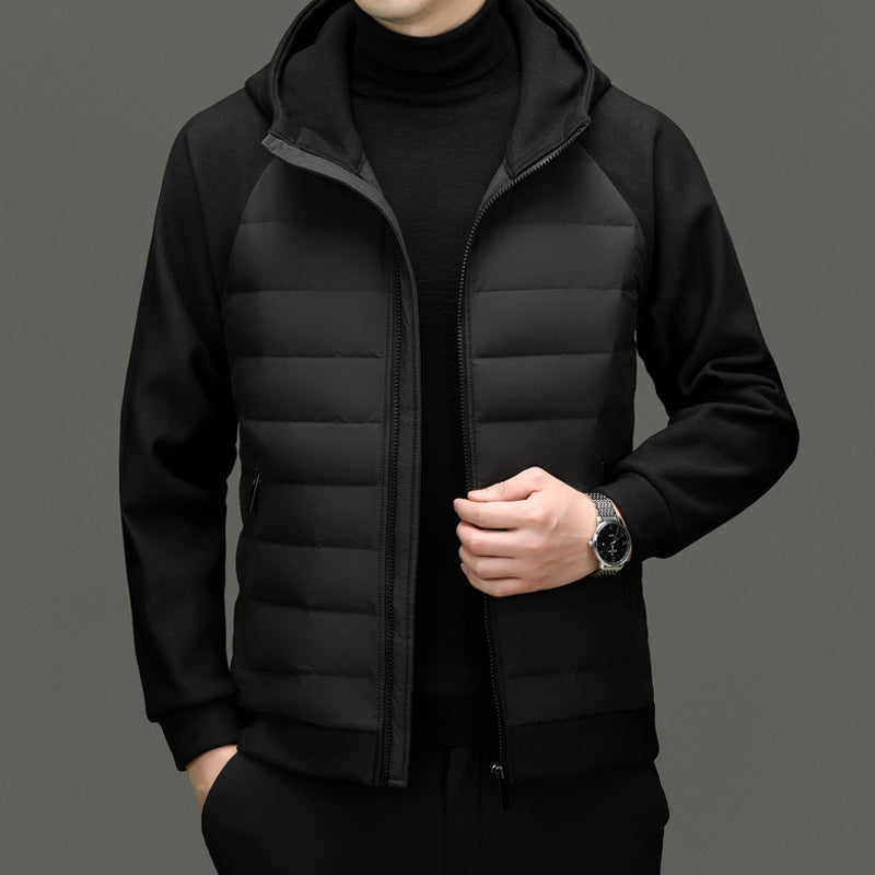 Chaqueta acolchada Oxford Monograma