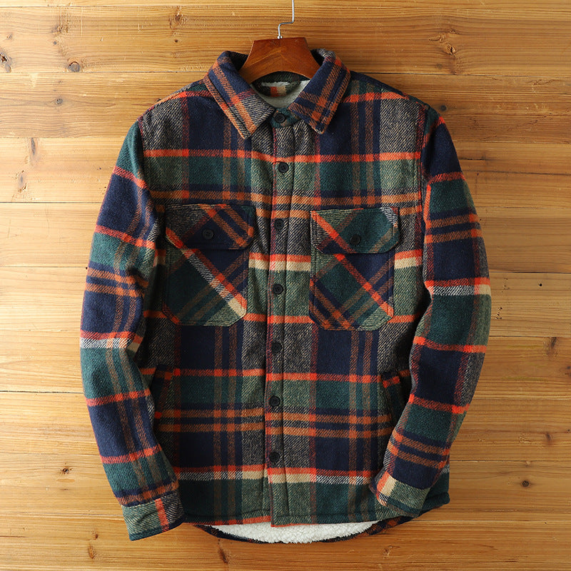 Chaqueta de franela Sherpa Outlander