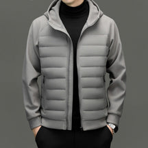 Chaqueta acolchada Oxford Monograma