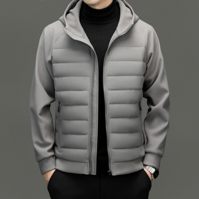 Chaqueta acolchada Oxford Monograma