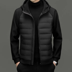 Chaqueta acolchada Oxford Monograma