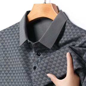 Camisa polo de seda de hielo premium Ridge