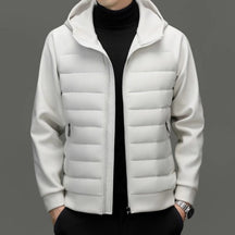 Chaqueta acolchada Oxford Monograma