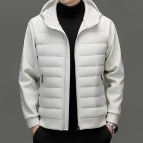 Chaqueta acolchada Oxford Monograma