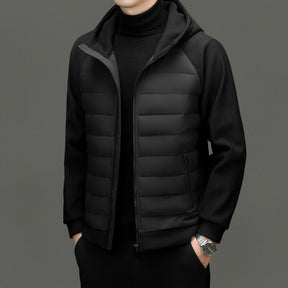 Chaqueta acolchada Oxford Monograma