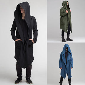 Chaqueta con capucha tipo hipe estilo trench