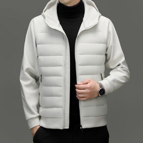 Chaqueta acolchada Oxford Monograma