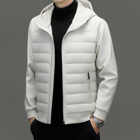 Chaqueta acolchada Oxford Monograma