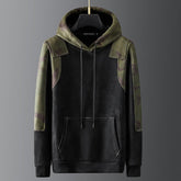 Sudadera con capucha de camuflaje blackout