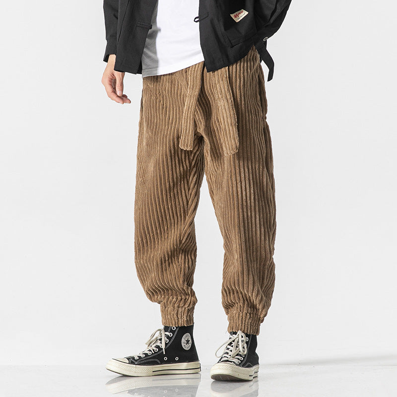 Pantalones jogger de pana Legacy