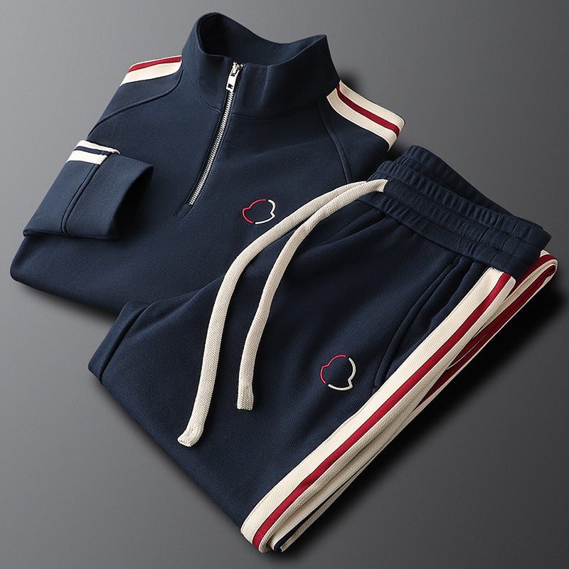 Conjunto de chándal con medio cierre y cremallera Hype Premium