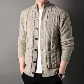 Cardigan de punto premium Scholar