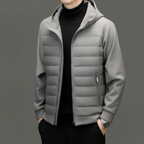 Chaqueta acolchada Oxford Monograma