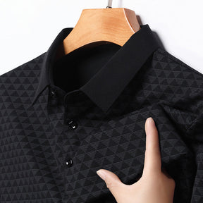 Camisa polo de seda de hielo premium Ridge