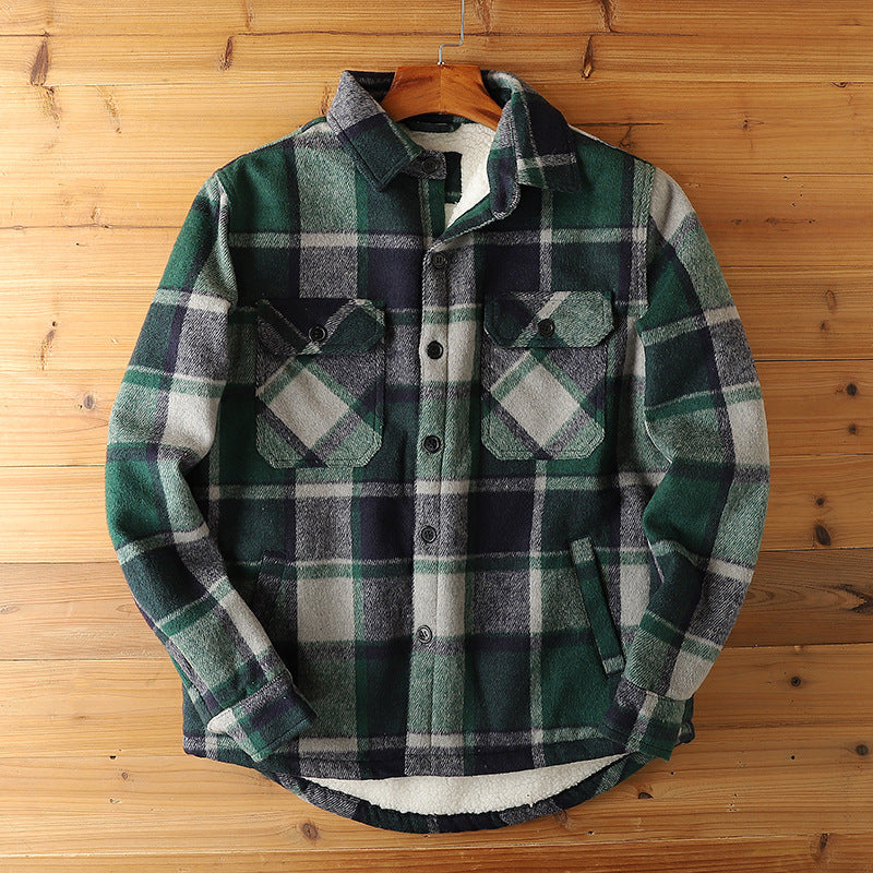 Chaqueta de franela Sherpa Outlander