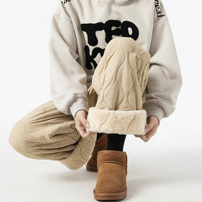 Pantalones Hype Acolchados de Sherpa