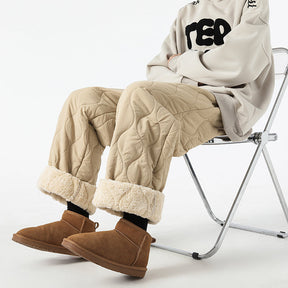 Pantalones Hype Acolchados de Sherpa