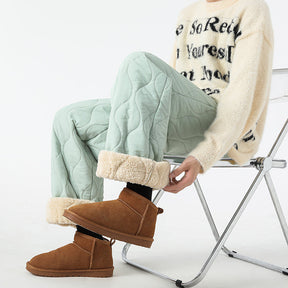 Pantalones Hype Acolchados de Sherpa