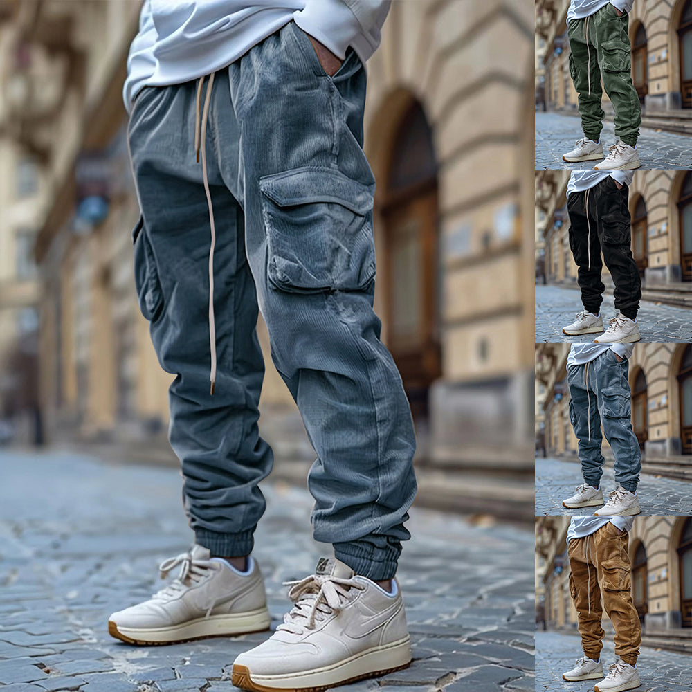 Pantalones jogger de pana Hype