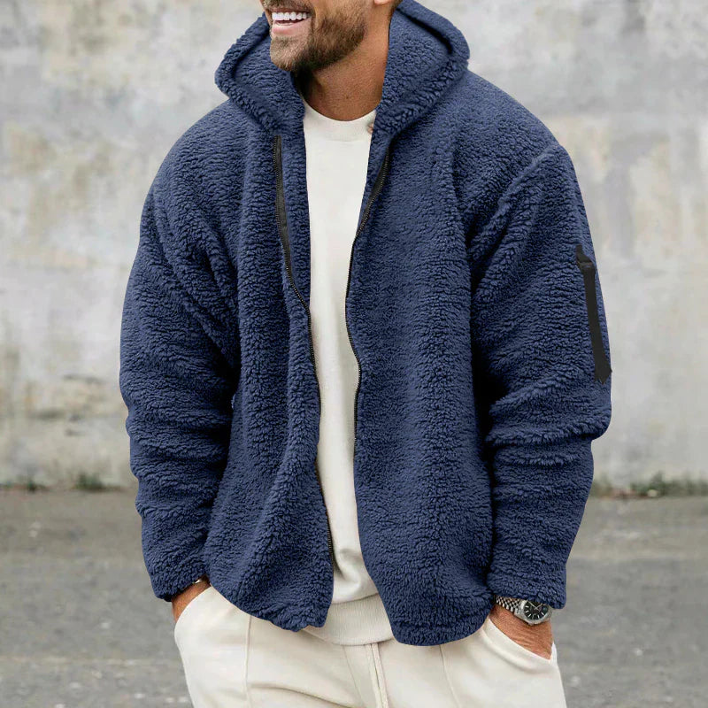 Sudadera con capucha de felpa francesa